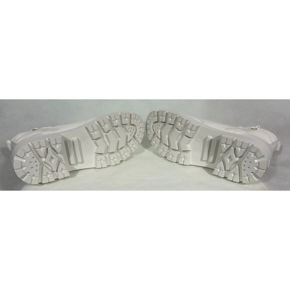Palladium White Canvas Platform Boots with Zipper | Size 9.5 - Picture 6 of 6